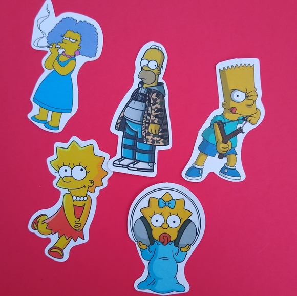 The Simpsons Sticker Set - Picture 2 of 7